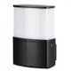 LED Modern Wall Light IP44 3000K Black LED Modern Wall Light IP44 3000K Black